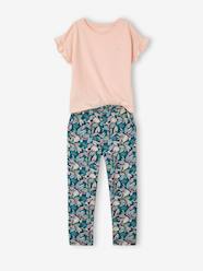 Girls-T-Shirt + Trousers Combo for Girls