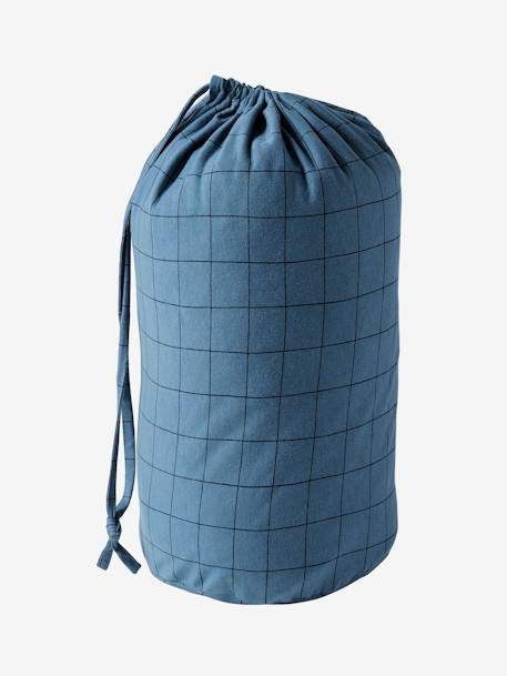 Bear Sleeping Bag, with Recycled Cotton blue 