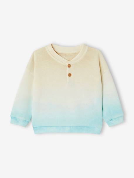 Tie-Dye Sweatshirt for Babies sky blue 
