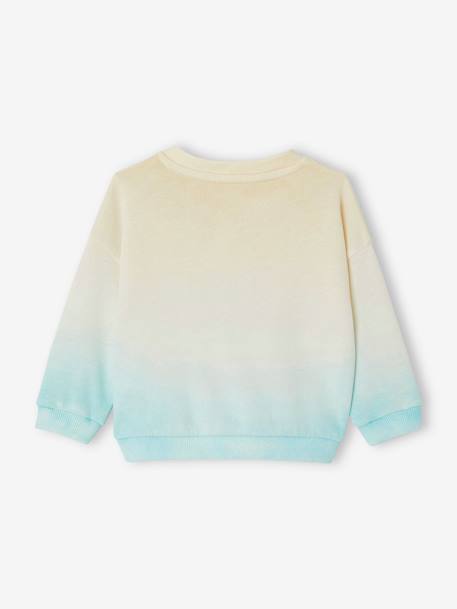 Tie-Dye Sweatshirt for Babies sky blue 