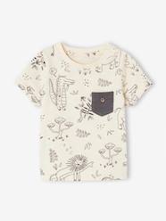 Baby-Jungle T-Shirt for Babies in Slub Jersey Knit