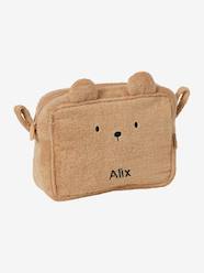 Nursery-Bathing & Babycare-Toiletry Bags-Bear Toiletry Bag in Terry Cloth