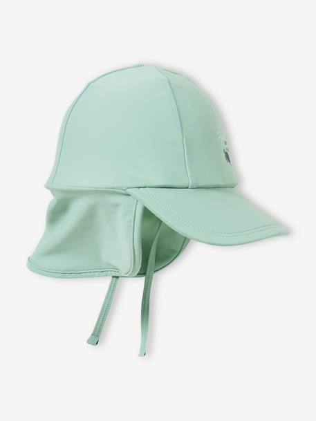 UV Protection Cap for Baby Boys lichen 