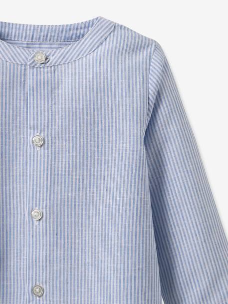 Shirt for Boys by CYRILLUS, Parties & Weddings Collection striped blue 