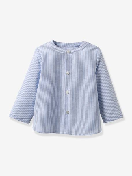 Shirt for Boys by CYRILLUS, Parties & Weddings Collection striped blue 