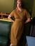 Long Fleece Dress for Maternity by ENVIE DE FRAISE olive 