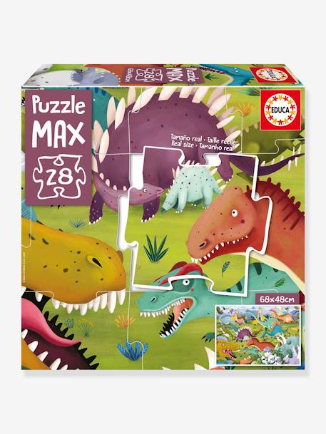 28-Piece Max Puzzle, Dinosaurs - EDUCA multicoloured 