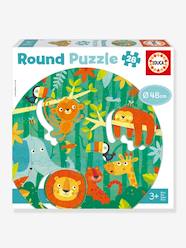 Toys-Educational Games-Round 28-Piece Puzzle, The Jungle - EDUCA