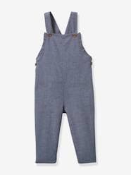 Baby-Dungarees in Chambray for Babies, by CYRILLUS