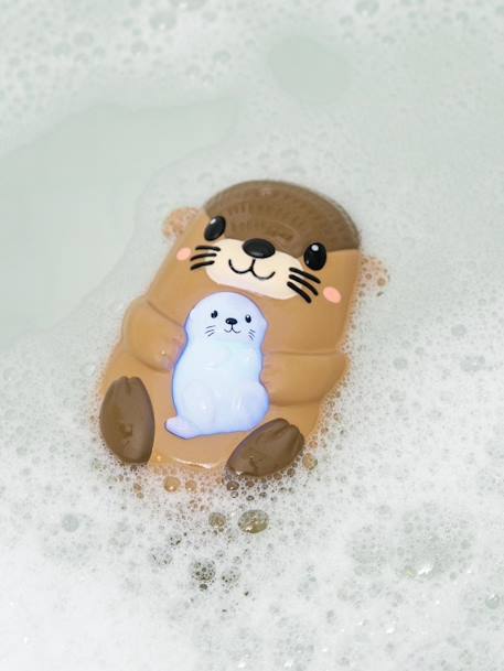 Light-Up Otter Bath Thermometer - INFANTINO white 