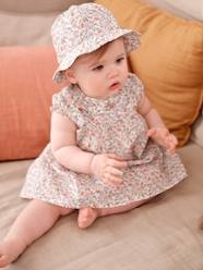 Baby-Outfits-Dress & Hat Combo for Newborn Babies