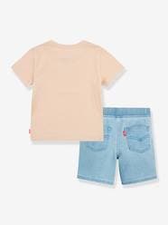 Baby-T-Shirt + Shorts Combo for Babies, LVB Solid Full Zip Hoodie by Levi's®