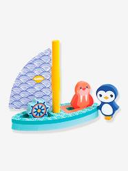 Toys-Baby & Pre-School Toys-Bath Toys-Foam Boat - LUDI