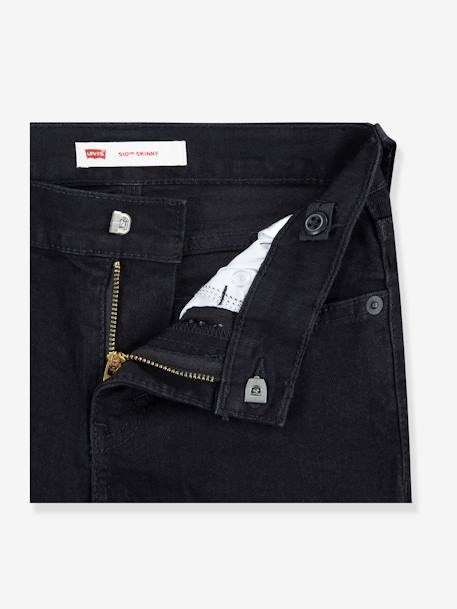 510 Skinny Jeans for Boys by Levi's® black+bleached denim+stone 