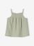 Strappy Fancy Knit Top for Babies sage green 
