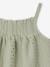 Strappy Fancy Knit Top for Babies sage green 
