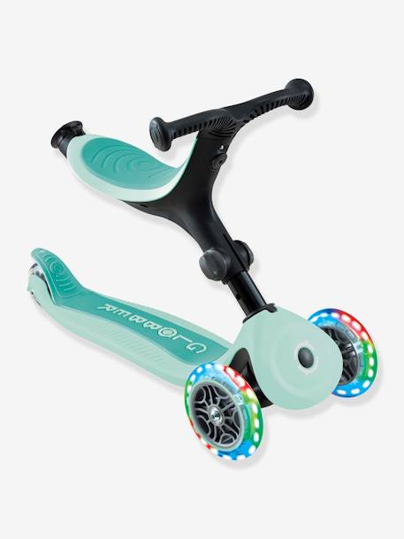 Progressive Go-Up Active Lights Scooter - GLOBBER mint green+pale pink 