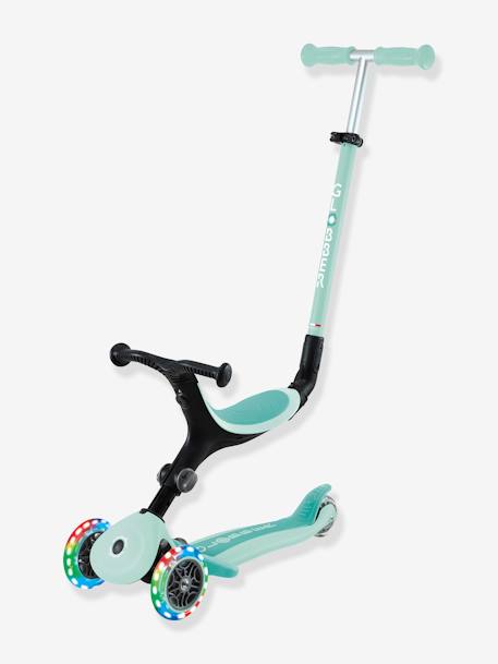 Progressive Go-Up Active Lights Scooter - GLOBBER mint green+pale pink 