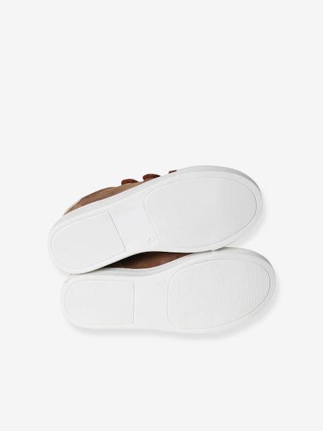 Leather Trainers for Children white 