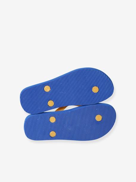 Printed Flip-Flops for Children printed blue 