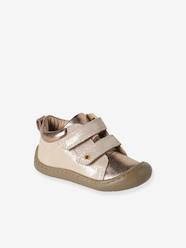 Shoes-Baby Footwear-Baby Girl Walking-Boots & Ankle Boots-Pram Shoes in Soft Leather, Hook&Loop Strap, for Babies, Designed for Crawling