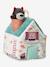 LILLIPUTIENS wolf and 3 little pigs house multicoloured 