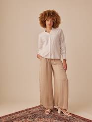 Palazzo-Style Fluid Trousers for Maternity, by ENVIE DE FRAISE