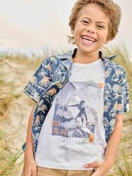 Tank Top with Surfing Photoprint for Boys