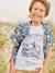 Tank Top with Surfing Photoprint for Boys white 