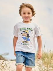 Boys-Tops-Fun T-Shirt with Animal, for Boys