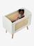 Doll Bed in FSC®100% Wood & Wicker, ADÈLE Multi+white 
