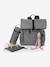 Changing Backpack in Recycled Polyester, Walk & Roll Grey 