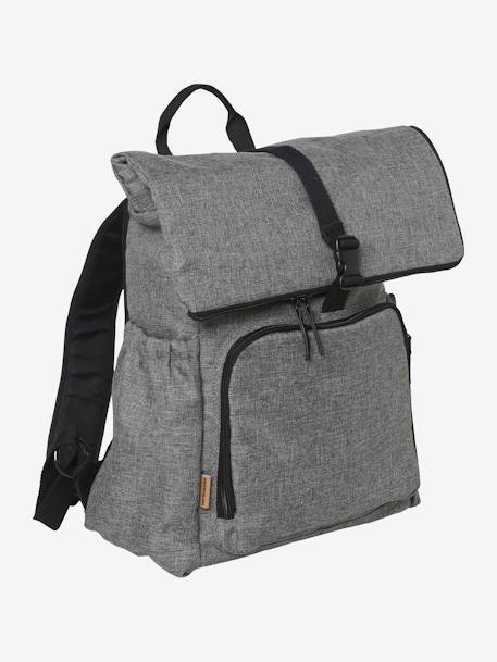 Changing Backpack in Recycled Polyester, Walk & Roll Grey 