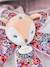 Boh'aime 27 cm Petal Comforter - DOUDOU ET COMPAGNIE rose+yellow 