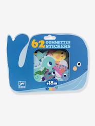 Toys-Arts & Crafts-62 Animals Stickers - DJECO