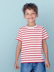 Short-Sleeved Sailor-Style T-Shirt for Boys