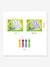 Small Dots Painting Set - by DJECO green+YELLOW MEDIUM SOLID WTH DESIGN 