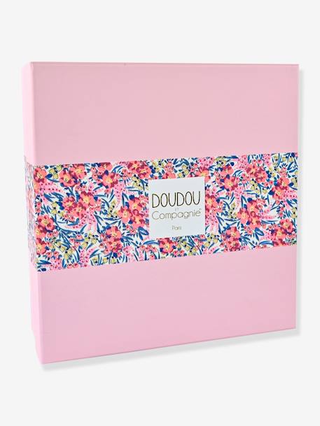 Boh'aime 27 cm Petal Comforter - DOUDOU ET COMPAGNIE rose+yellow 