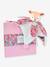 Boh'aime 27 cm Petal Comforter - DOUDOU ET COMPAGNIE rose+yellow 