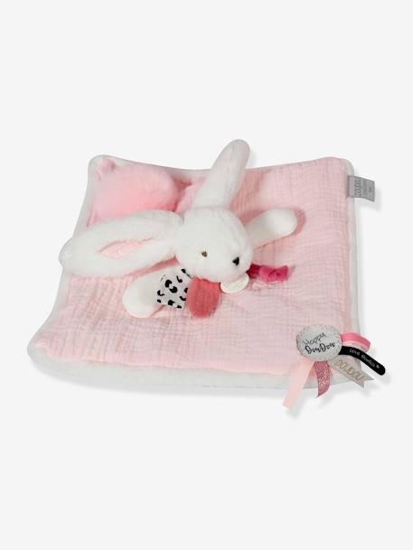 Happy 25 cm Cuddle Cloth - DOUDOU ET COMPAGNIE rose 