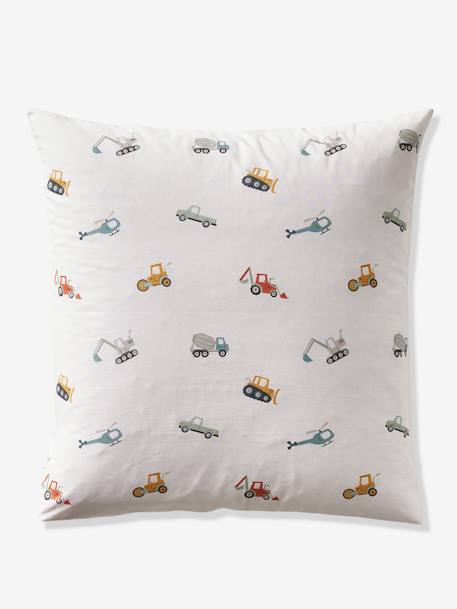 Essentials Duvet Cover + Pillowcase Set, Under Construction multicoloured 