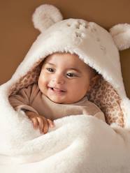 -Transformable Baby Nest in Plush Fabric, Bear