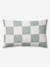 Duvet Cover + Pillowcase Set for Children chequered green 
