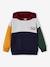 Colourblock Hoodie for Boys, Basics hazel+multicoloured 