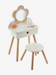 Toys-FSC®100% Straw Dressing Table + Accessories, in Certified Wood