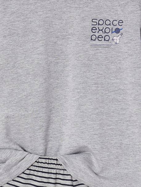Pack of 2 'Space Explorer' Pyjamas for Boys electric blue 