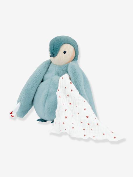 Cuddly penguin soft toy Complices - KALOO green 