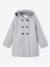 Hooded Jacket in Flannel-Effect Woollen Fabric, for Girls marl grey 