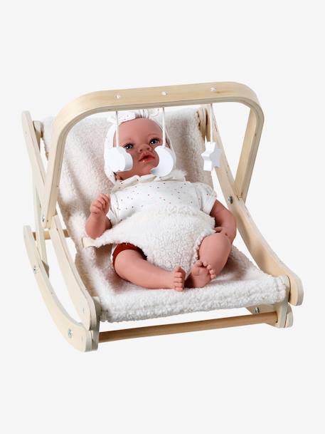 Cloud-Themed Bouncer for Dolls in FSC®100% Wood wood 