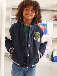 Boys-Varsity Jacket with Detachable Hood, for Boys